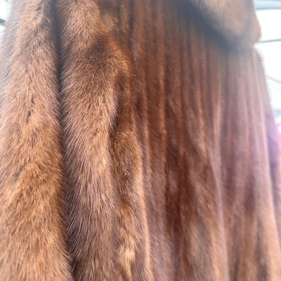 Manzari Brown mink coat - Picture 11 of 15